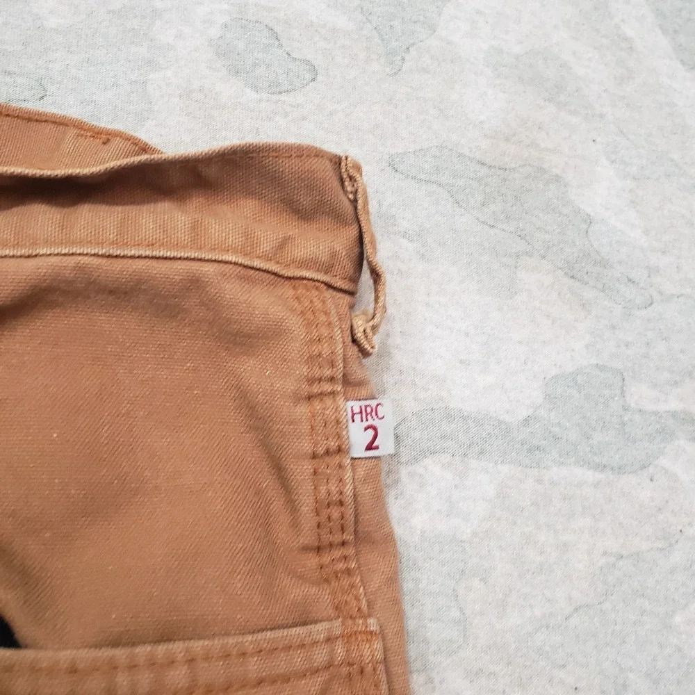 Tyndale‎ FR Pants Mens 38x32 Fire Resistant Work Wear Brown Pockets